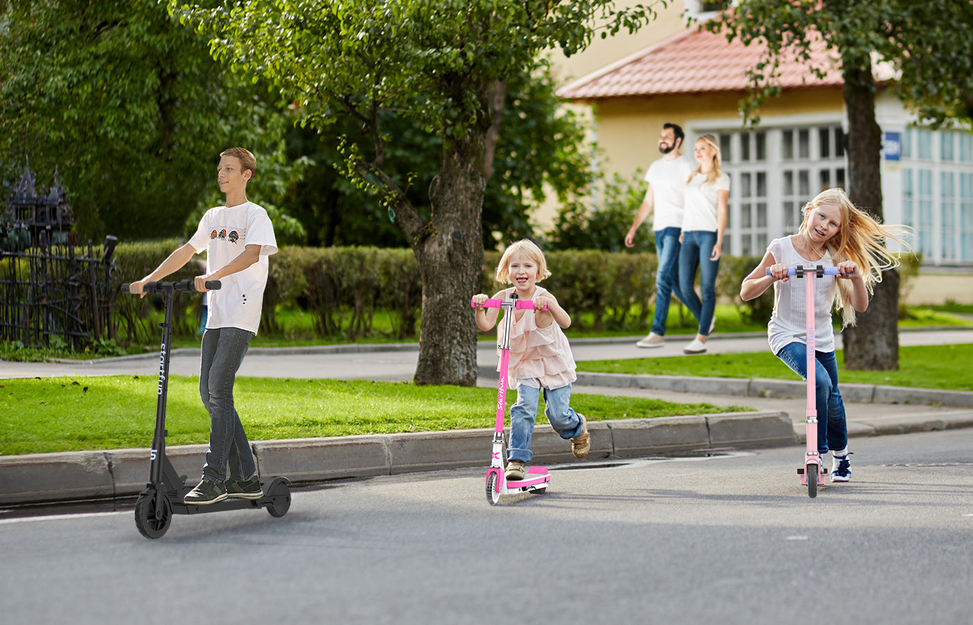 Things to pay attention to when riding children's electric scooters in summer